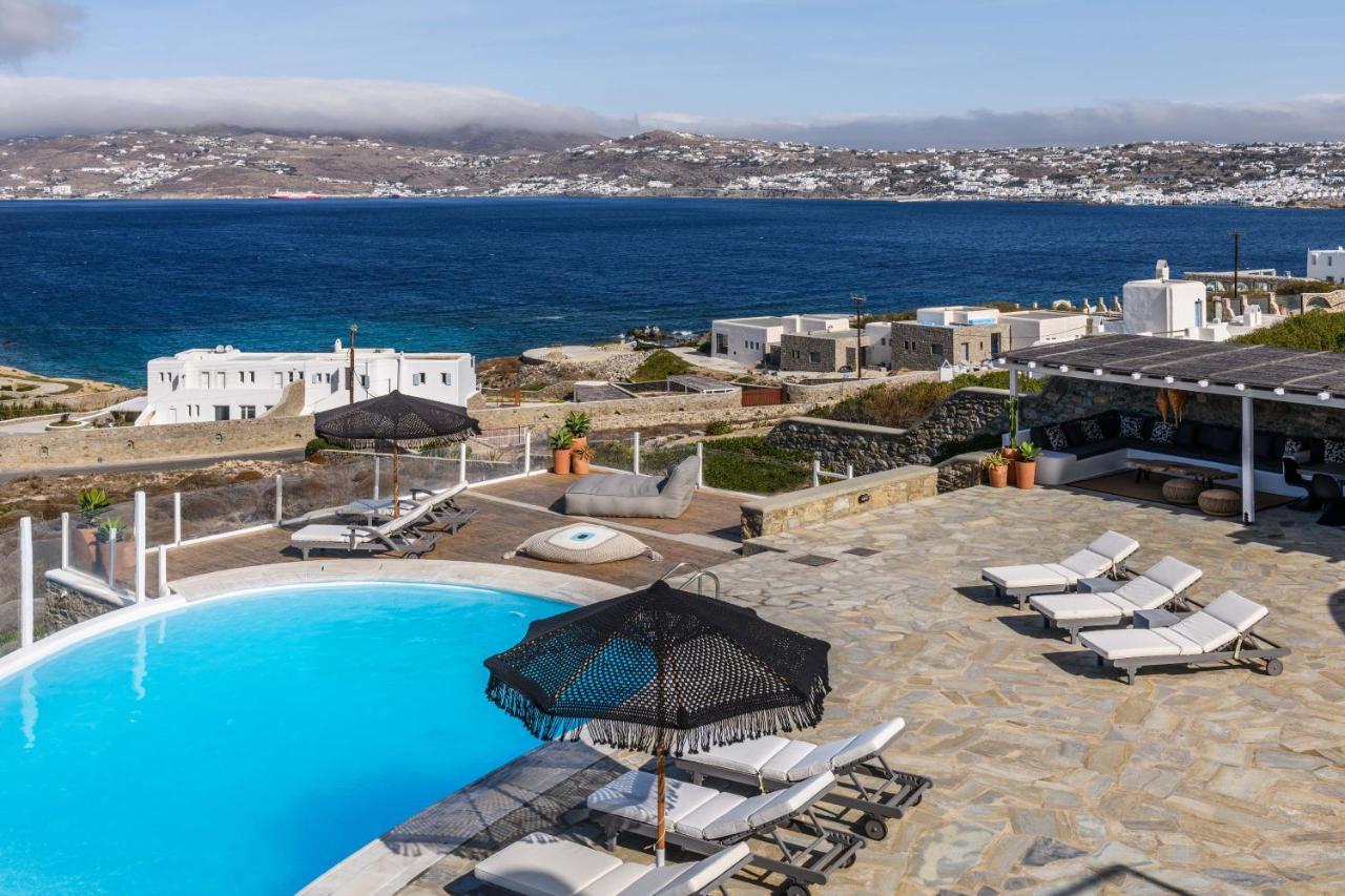 Cosset Villa Bohochic Sea&Harbourview And Sunset By One-Villas Ορνός Εξωτερικό φωτογραφία