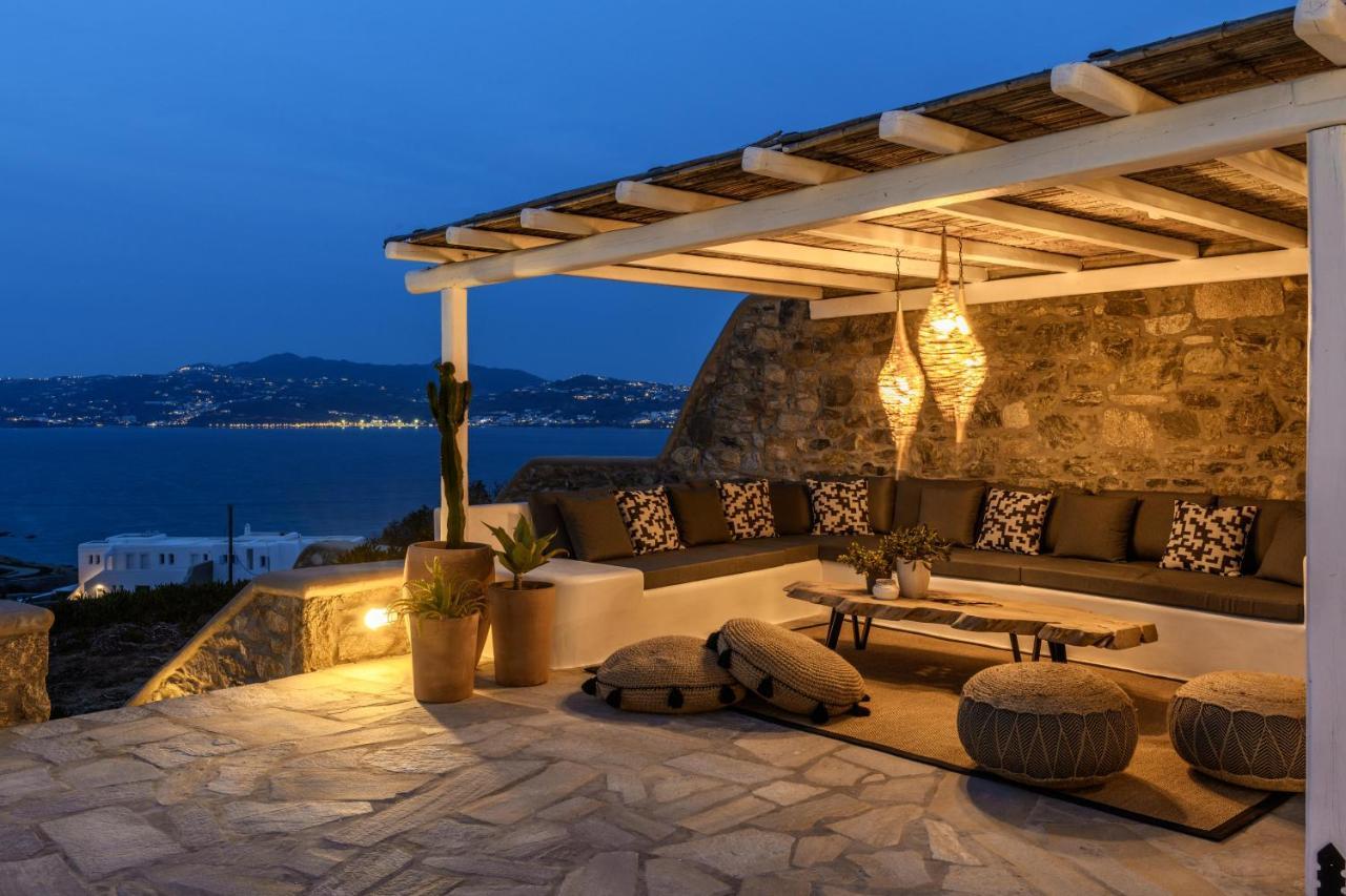 Cosset Villa Bohochic Sea&Harbourview And Sunset By One-Villas Ορνός Εξωτερικό φωτογραφία