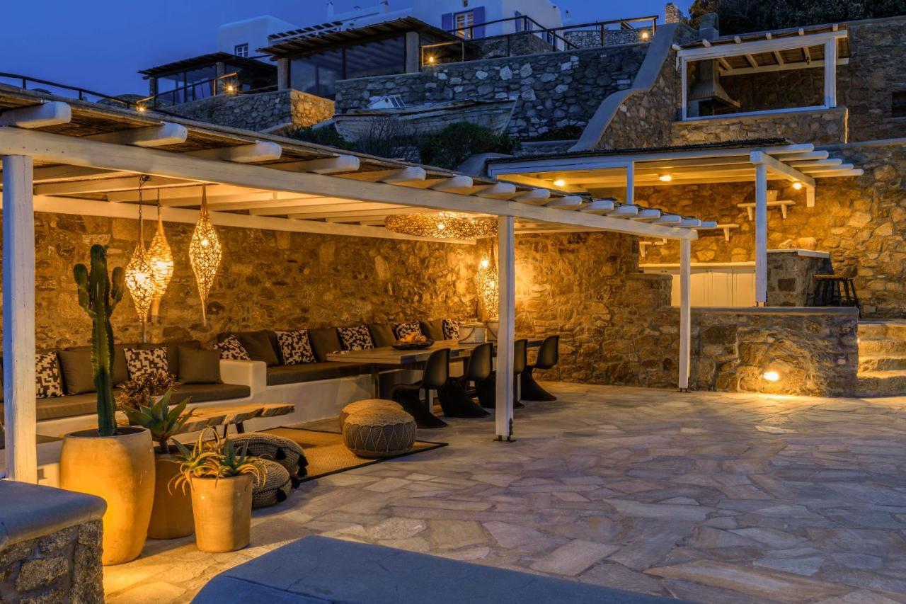 Cosset Villa Bohochic Sea&Harbourview And Sunset By One-Villas Ορνός Εξωτερικό φωτογραφία