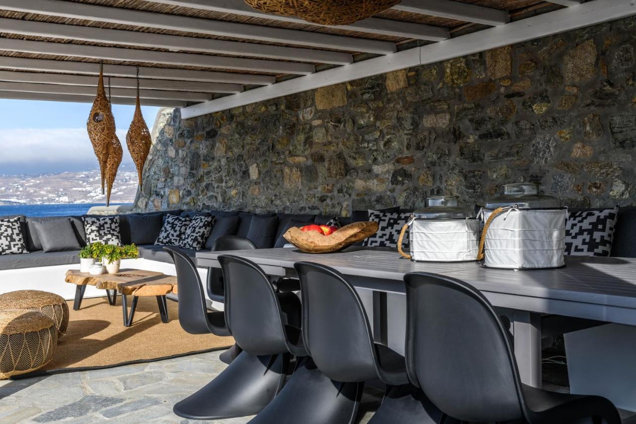 Cosset Villa Bohochic Sea&Harbourview And Sunset By One-Villas Ορνός Εξωτερικό φωτογραφία