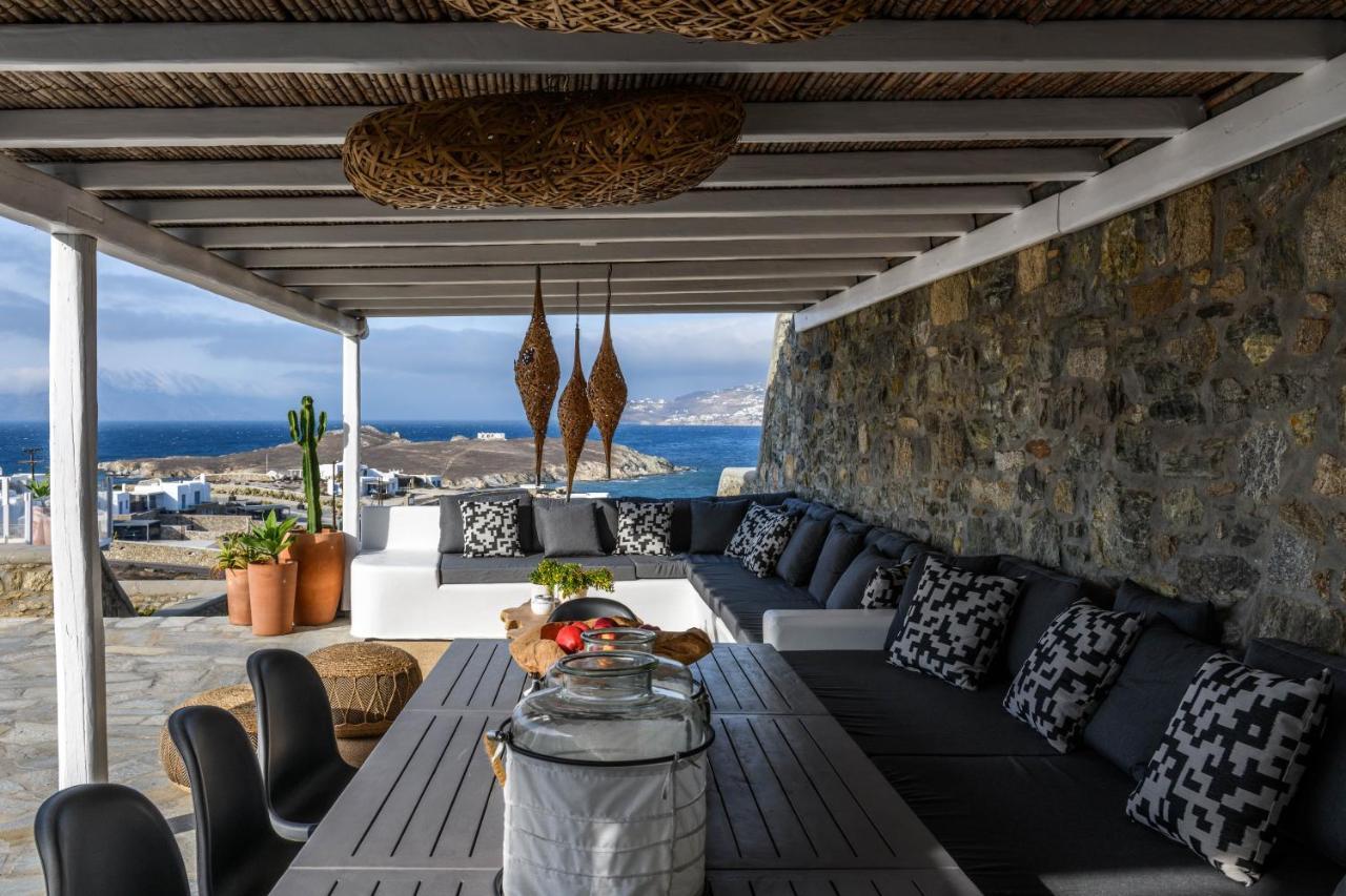 Cosset Villa Bohochic Sea&Harbourview And Sunset By One-Villas Ορνός Εξωτερικό φωτογραφία