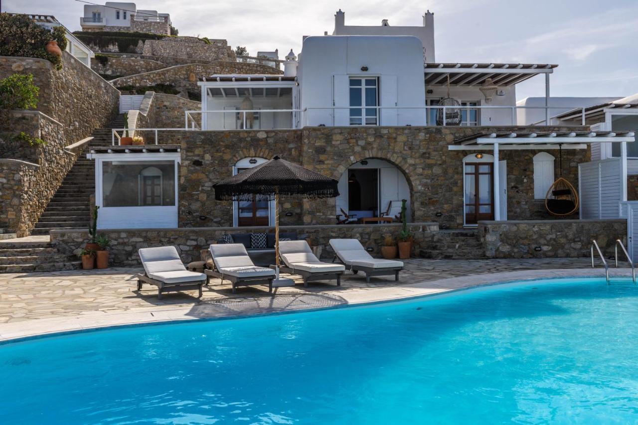 Cosset Villa Bohochic Sea&Harbourview And Sunset By One-Villas Ορνός Εξωτερικό φωτογραφία