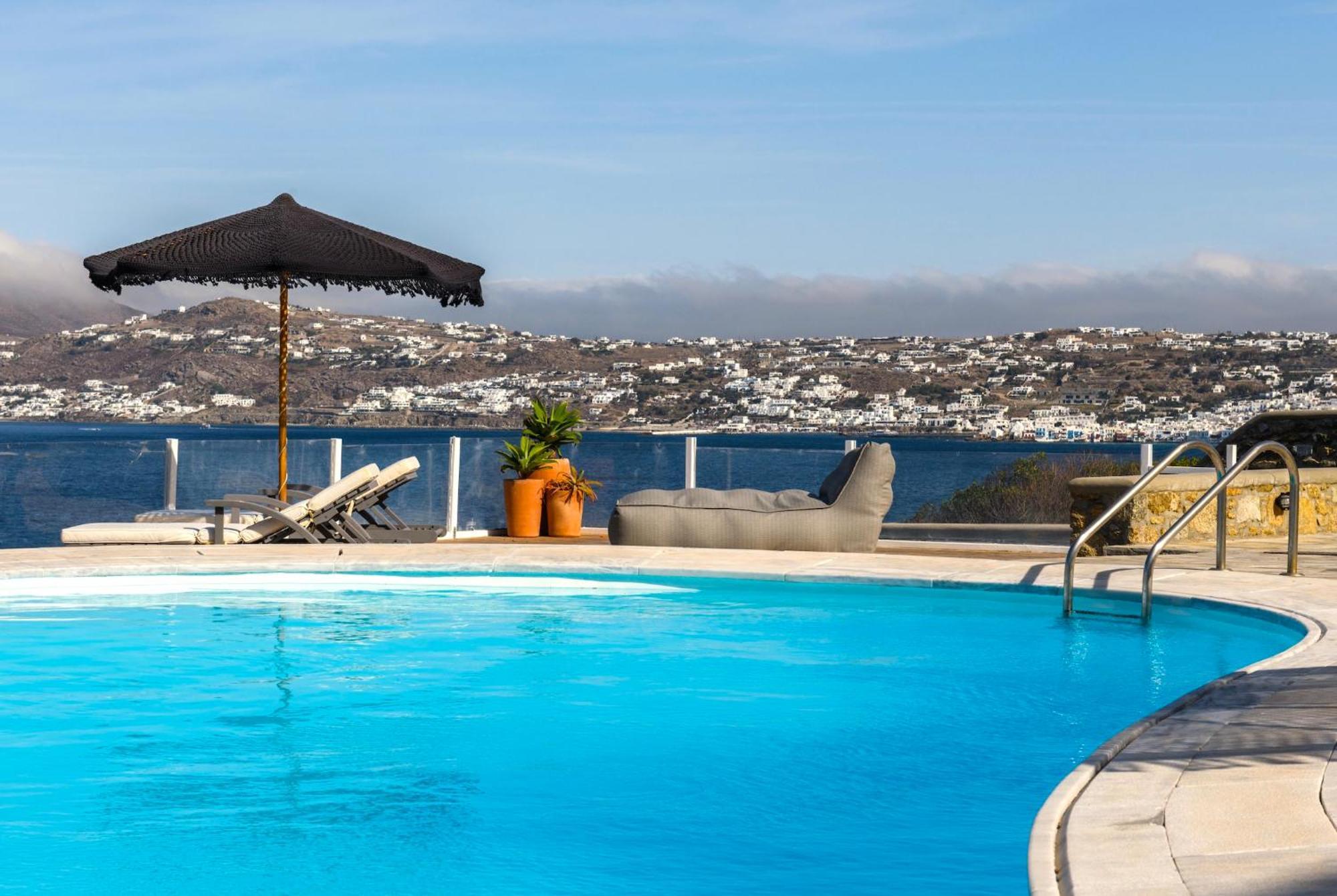 Cosset Villa Bohochic Sea&Harbourview And Sunset By One-Villas Ορνός Εξωτερικό φωτογραφία